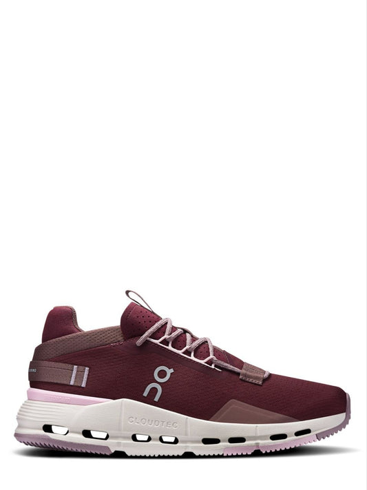 On Running Women's Cloudnova 2 in 'Maroon/Peony'
