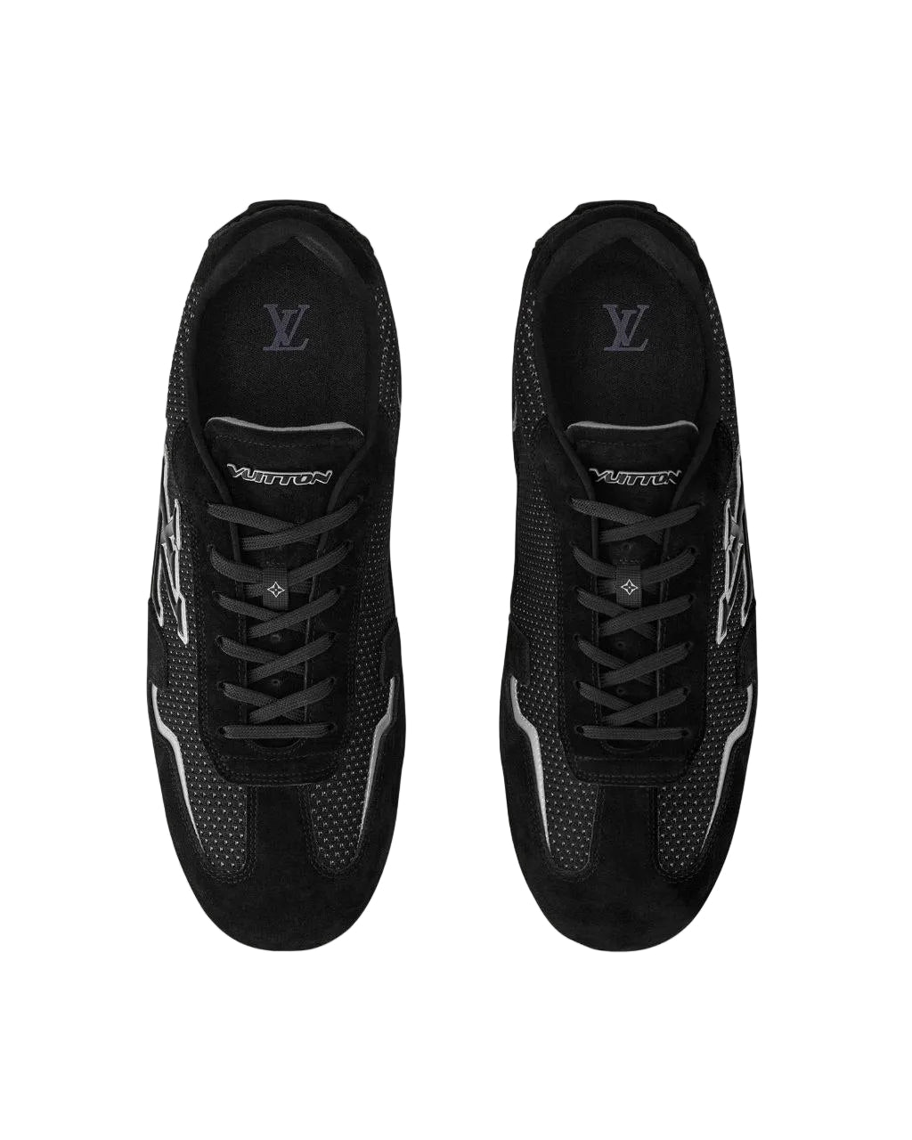 Louis Vuitton Men's LV Rally Black Low Top