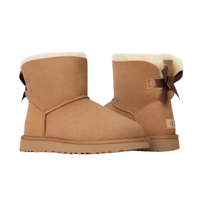 UGG Wmns Mini Bailey Bow 2 'Chestnut'